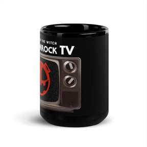 Hour of the Moonrock Black Glossy Mug