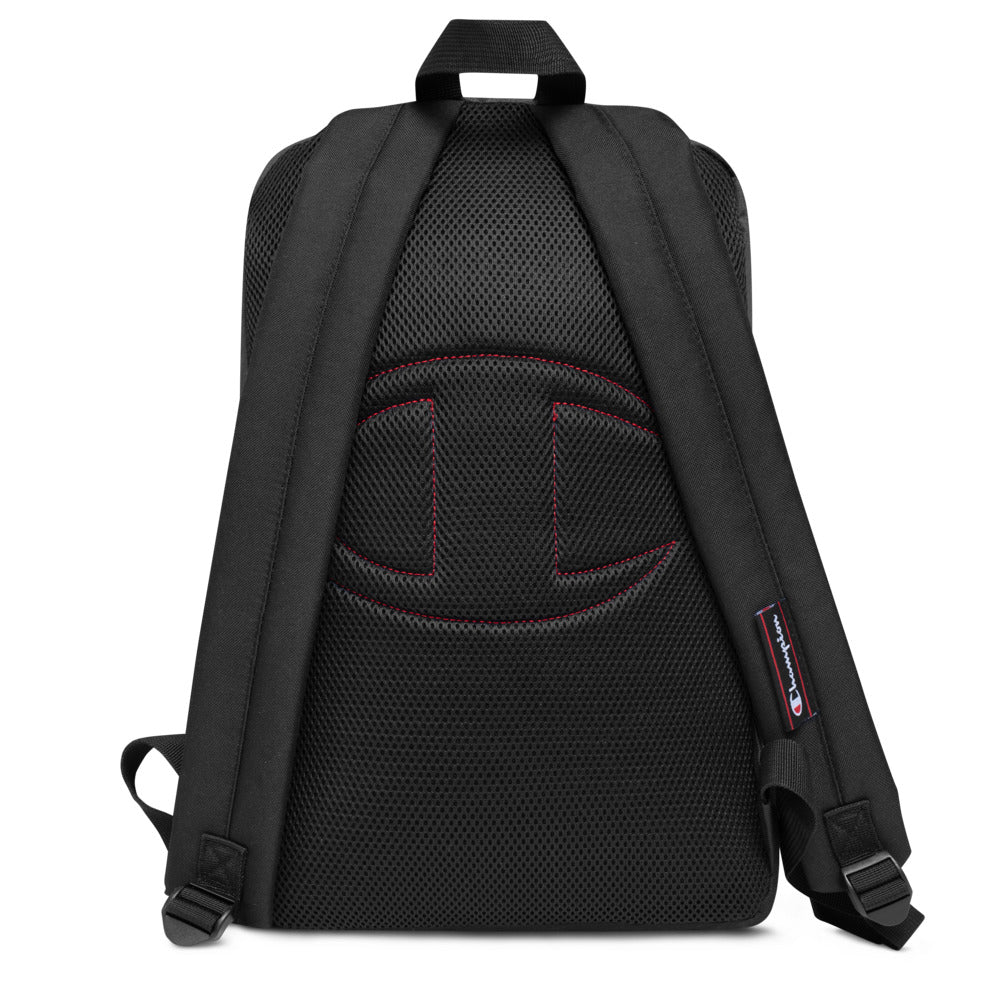 Crazy Rock Embroidered Champion Backpack