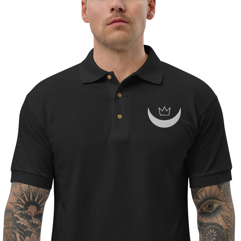 Moonrock Clothing Co. Embroidered Polo Shirt