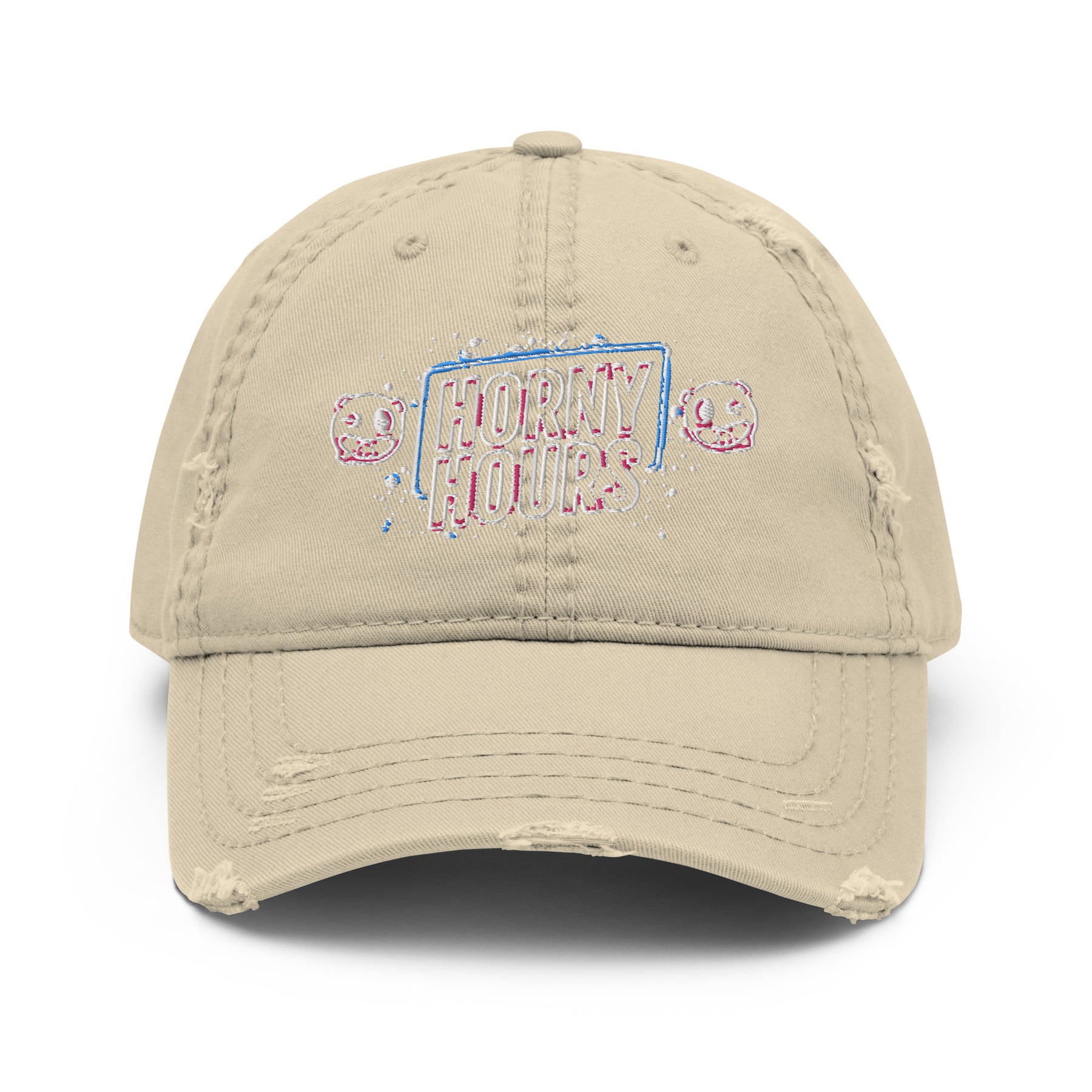 Horny Hours Distressed Dad Hat