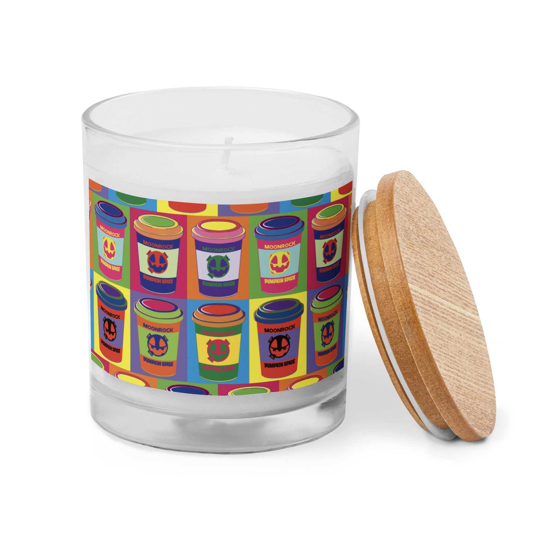 Moonrock Spice Latte Glass Jar Candle