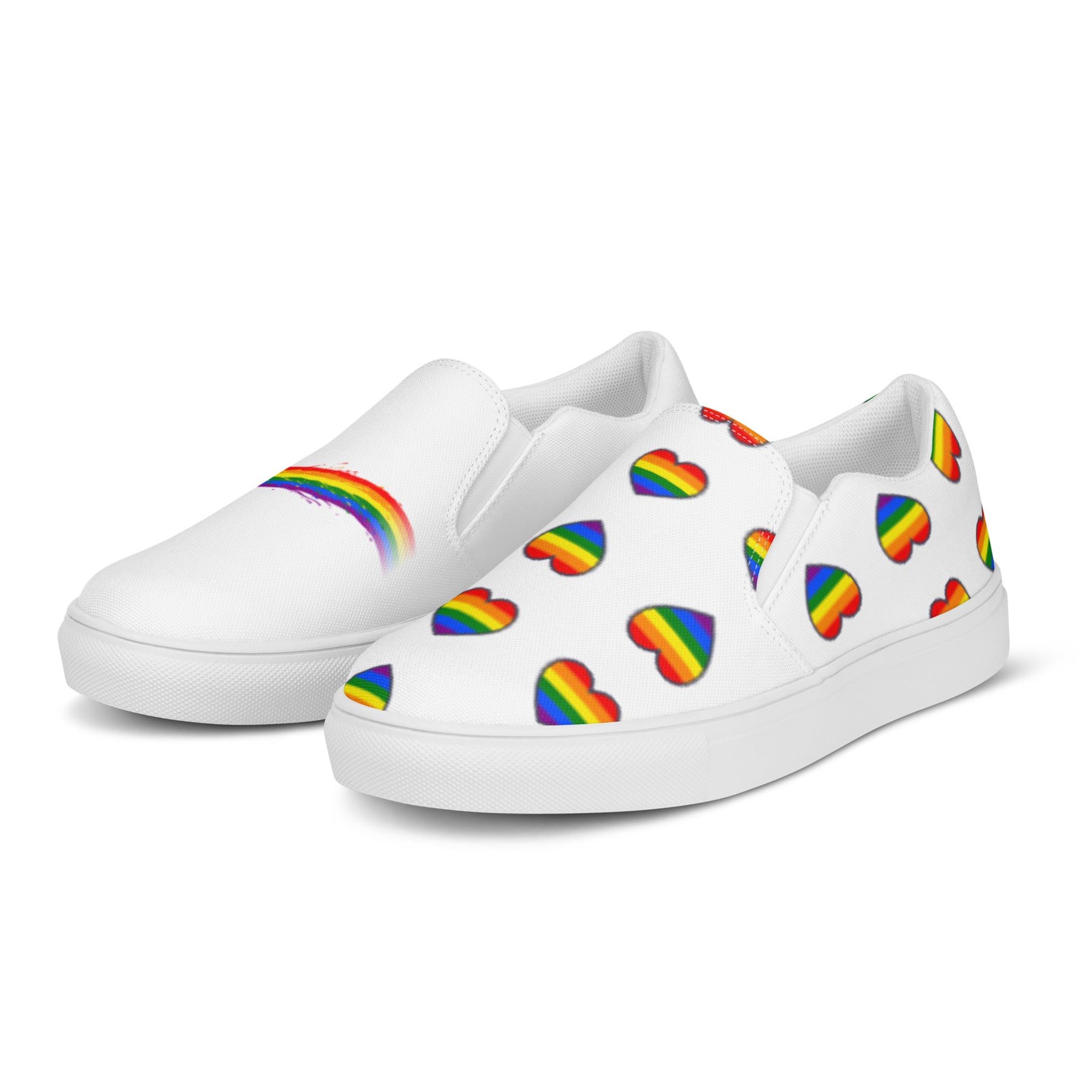 Pride Men’s Slip-on Canvas Shoes