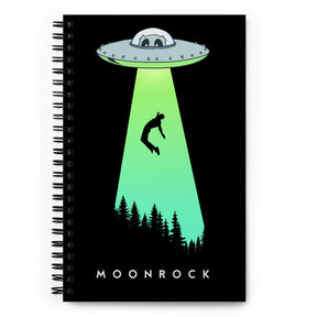 Abducted! Unlined Spiral notebook