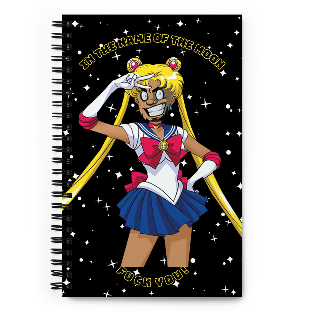 Sailor Moon Unlined Spiral notebook