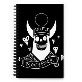 King of Hearts Unlined Spiral Notebook