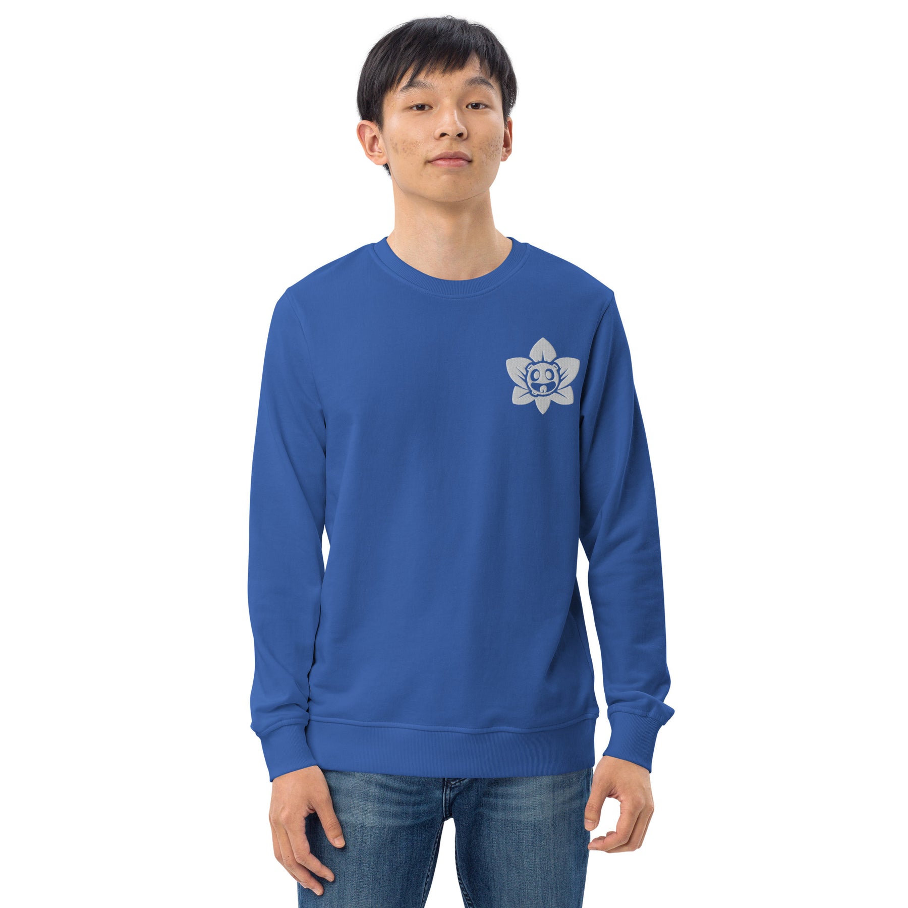 Moon Lotus Unisex Organic Sweatshirt