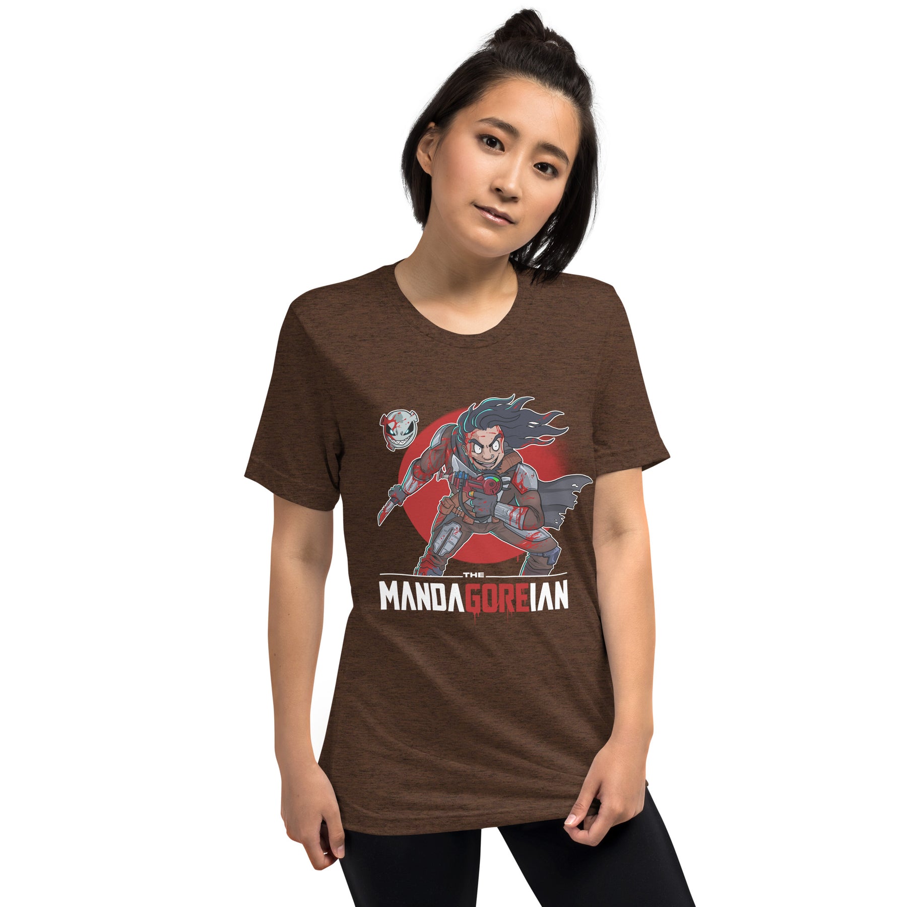 The MandaGOREian Short Sleeve T-shirt