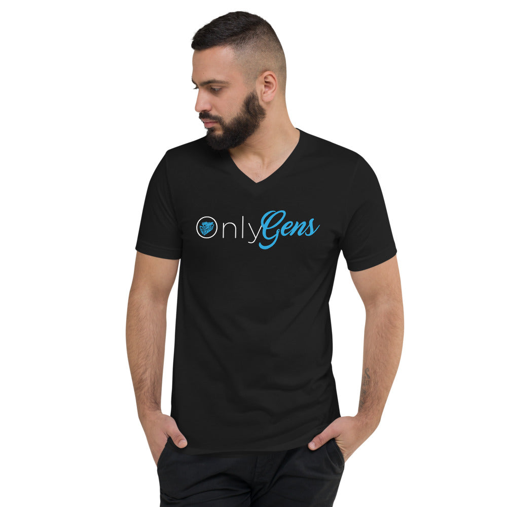 Only Gens Unisex Short Sleeve V-Neck T-Shirt