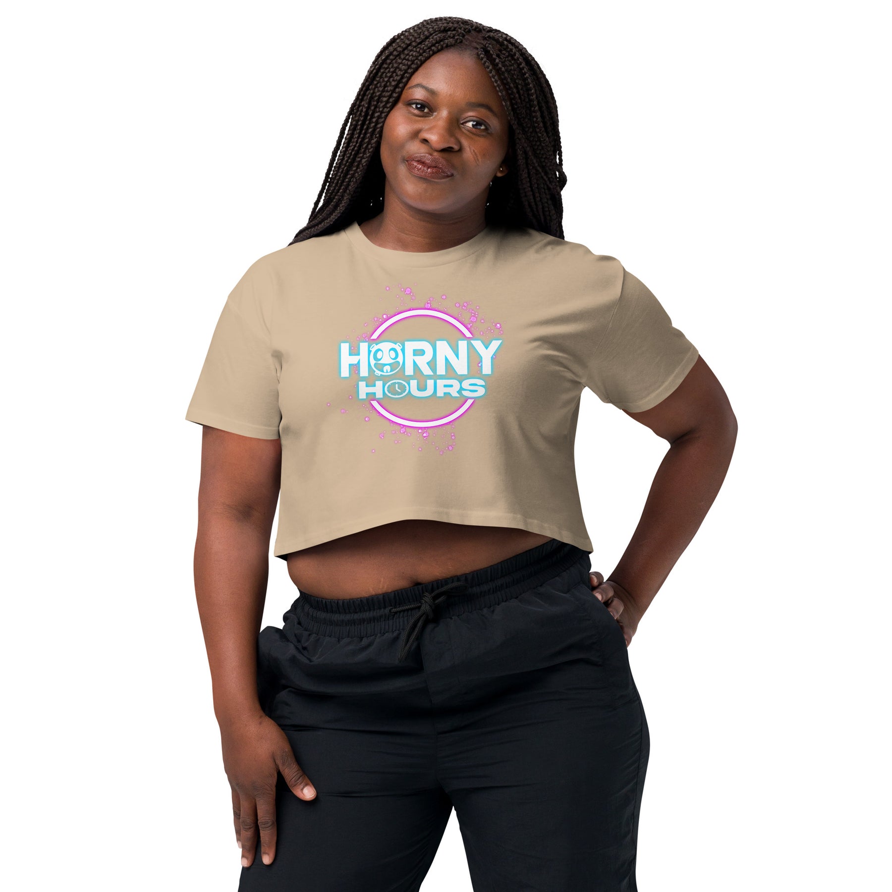 Horny Hours Women’s crop top