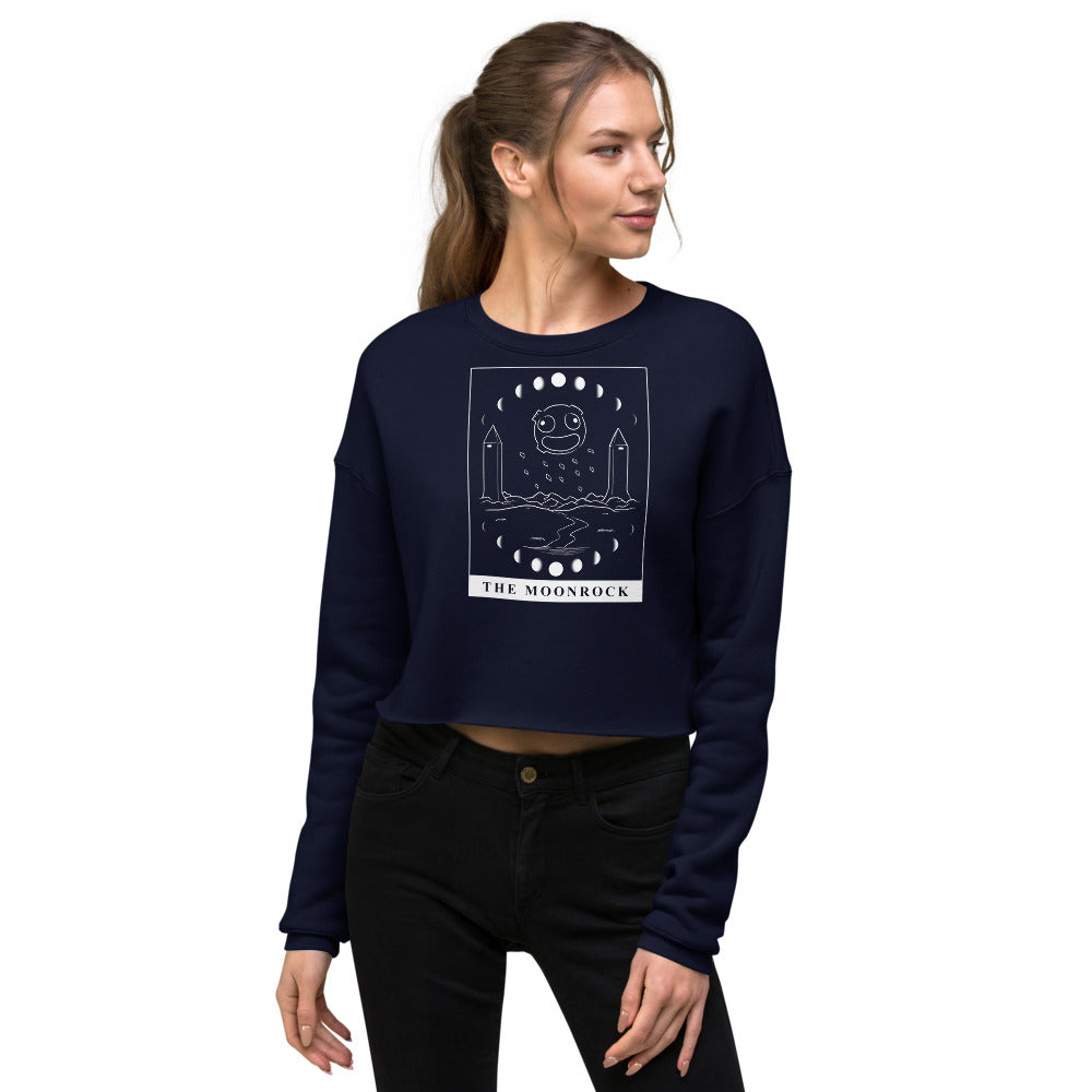 The Moonrock Tarot Crop Sweatshirt